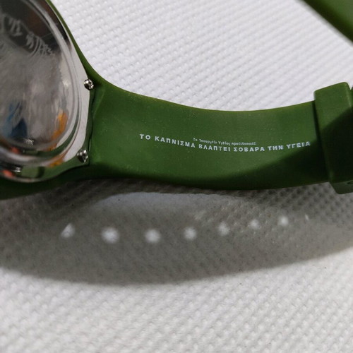 Luckies unisex wristwatch green like new