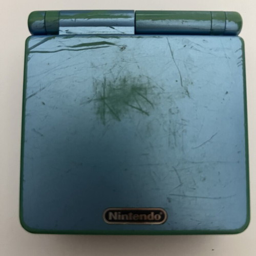 Nintendo Game Boy Advance SP used, screen issue, battery needs replacement