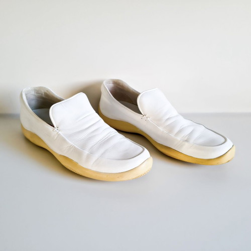 Prada Sailing Sneakers size 45 used, white leather