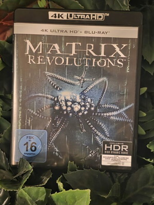The Matrix Revolutions 4K Ultra HD Blu-Ray like new, German edition