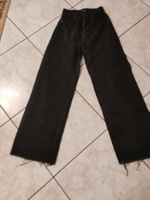 Jean high-waisted pants black, like new, size XS
