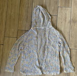 Knitted cardigan like new, multicolor, sizes S and M