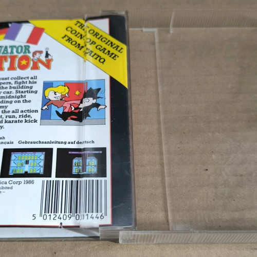 Elevator Action (Taito) Amstrad cassette like new, complete
