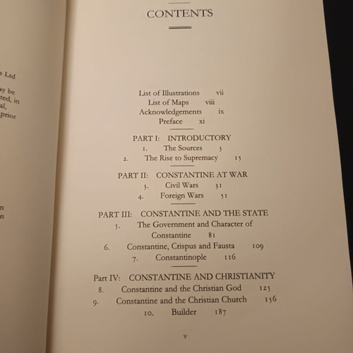The Emperor Constantine book like new, English