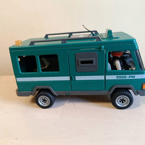 Playmobil vehicle used with missing parts and breaks