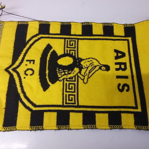Official Aris Thessaloniki Football Scarf, collectible