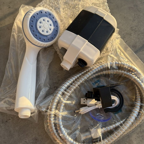 Portable Rechargeable Outdoor Shower new