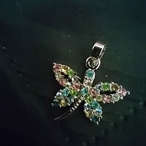 Hanging butterfly pendant new, multicolored