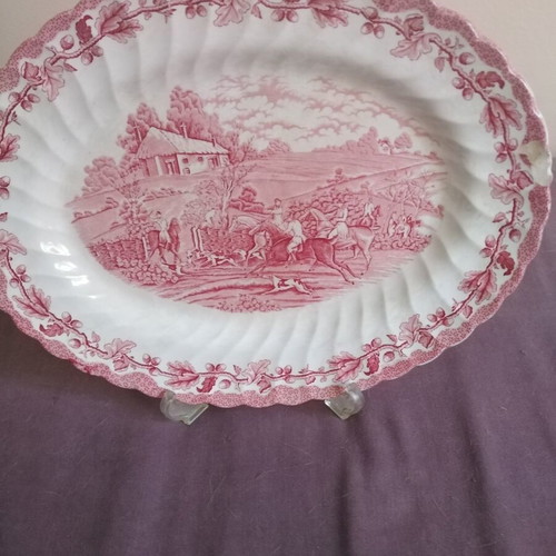 Myott Country Life vintage decorative platter