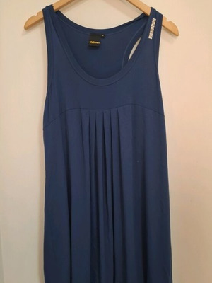 Midi summer dress blue, like new, size L