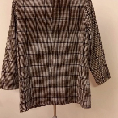 Lussile checked blazer M-L like new with Prince of Wales pattern