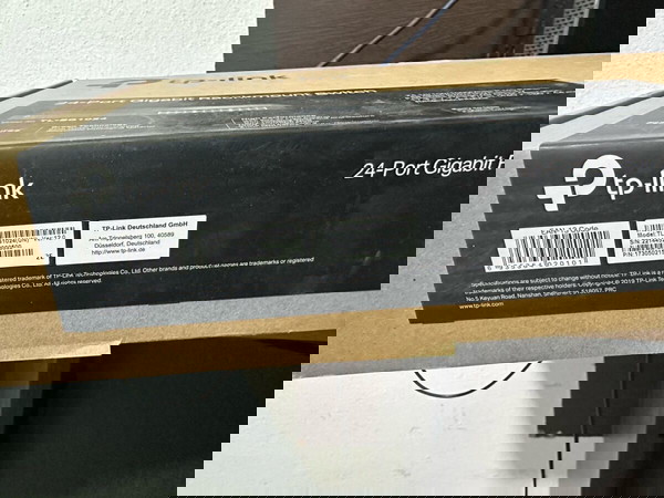 TP-LINK Gigabit Rackmount Switch TL-SG1024 24-Port, Ver. 12.