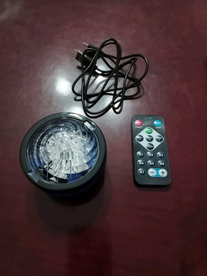 Led προβολέας με εντυπωσιακά εφέ, καινούργιο, USB με κοντρολάκι