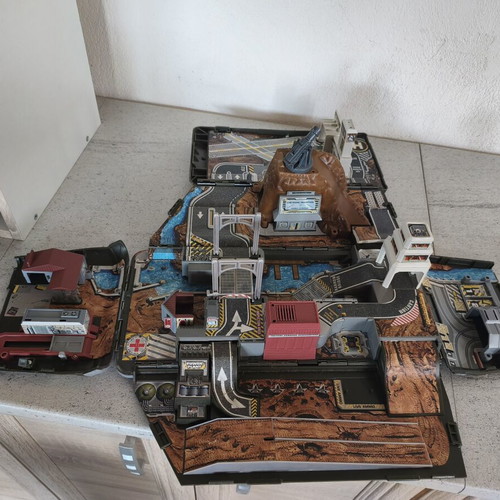 Micro Machines 1991 military toy case