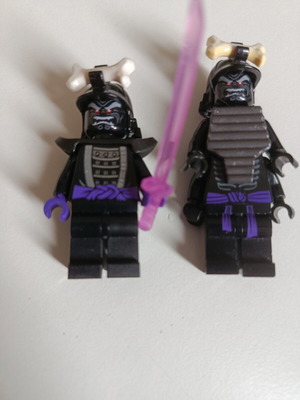 LEGO Ninjago Legacy Lord Garmadon φιγούρες με μωβ σπαθί
