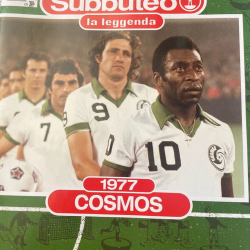 Subbuteo Cosmos 1977 la leggenda Pele used with booklet