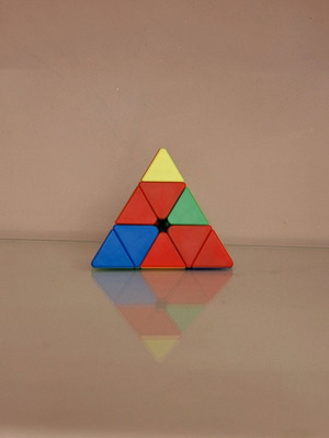 Triangle cube new Rubics cube