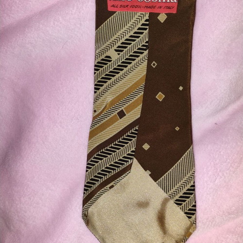 Silk tie like new, multicolored
