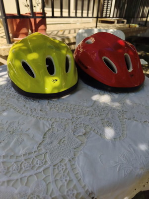 Dunlop children's bicycle helmets used, for up to 12 years old