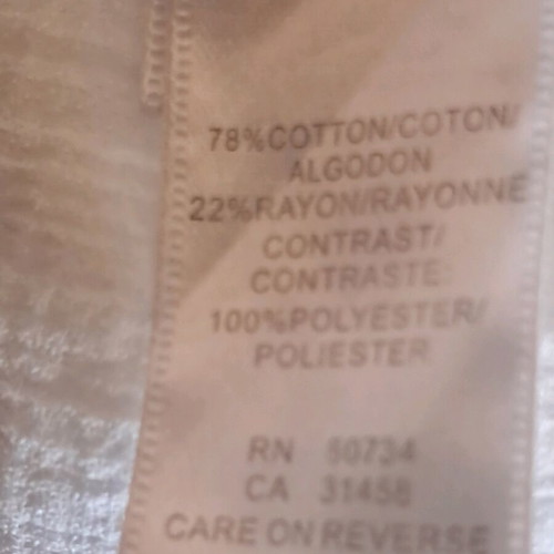 BCBG Maxazria shirt like new, white with unique design