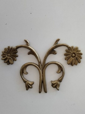 Collectible brass decorative motif figure vintage, like new