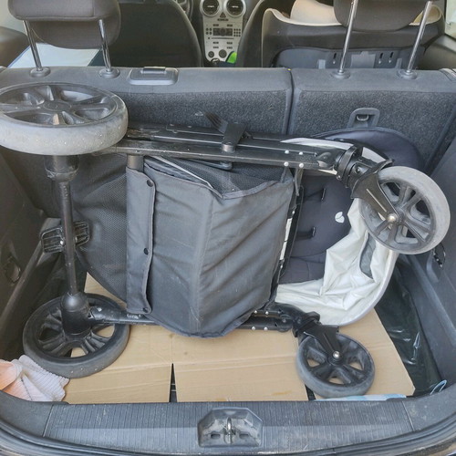 Joie Chrome Baby Stroller Three-in-One Like New