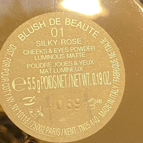 Gucci Blush De Beaute Silky Rose 01 New
