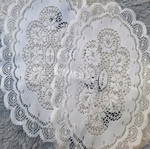 White doilies like new