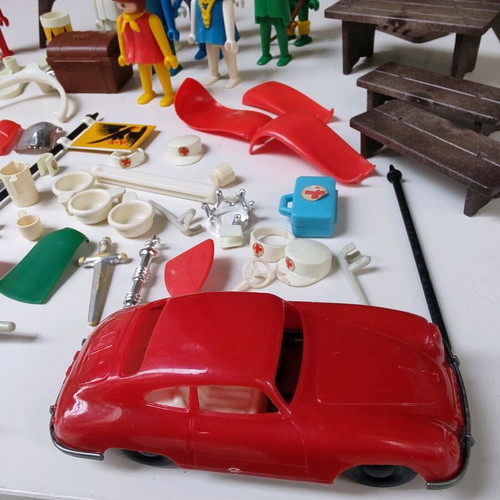Playmobil like new with hospital staff and equipment