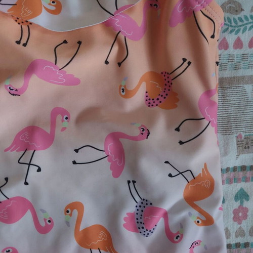 Cool Club swimsuit new with flamingo for girl 7 years 128 cm pink