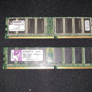 Μη λειτουργικές Kingston DDR RAM για επισκευή ή ανταλλακτικά