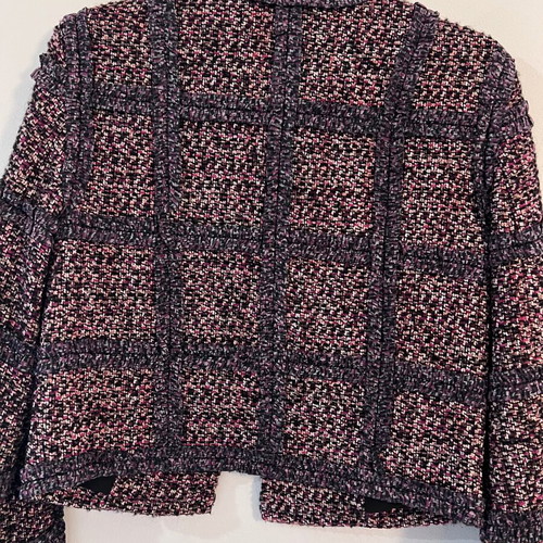 Ermanno Scervino cropped tweed jacket, multicolor