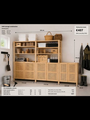 Storage system bookcase, like new