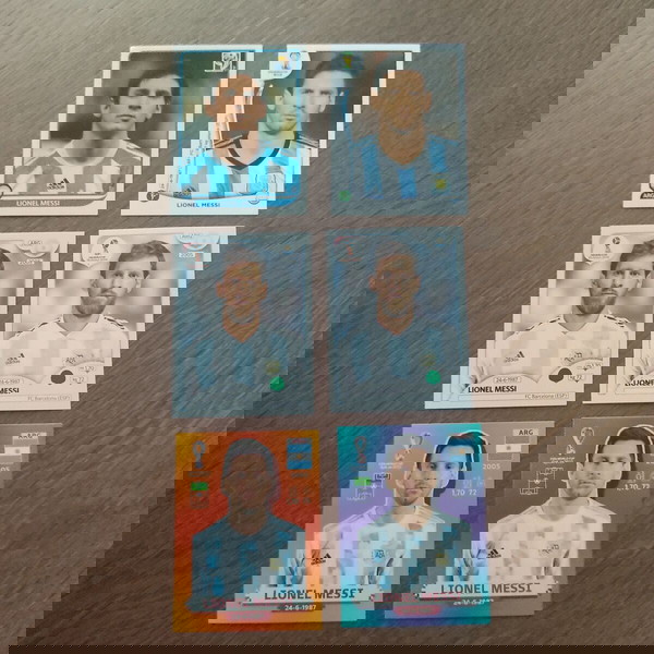 Messi Panini World Cup stickers