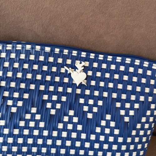 SugarFree handbag new, white and blue