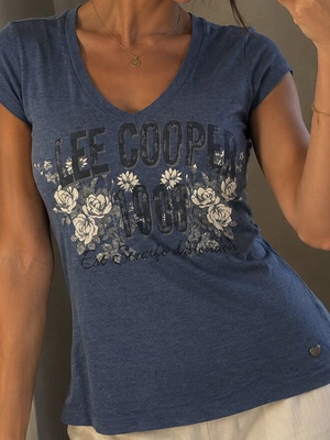Lee Cooper T-shirt Small σαν καινούργιο, μπλε