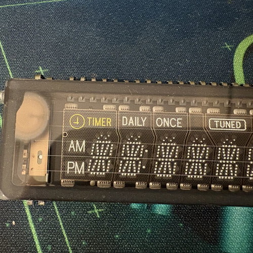 Vintage Samsung VFD Display Module used from Hi-Fi Tuner