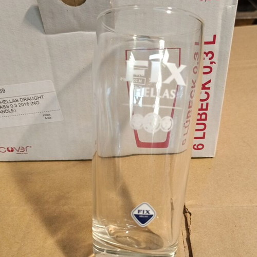 Fix Glass 0.3 L pack of 6 new in box