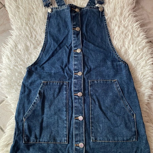 Zara denim overall dress size S like new,…