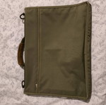 Fabric briefcase used