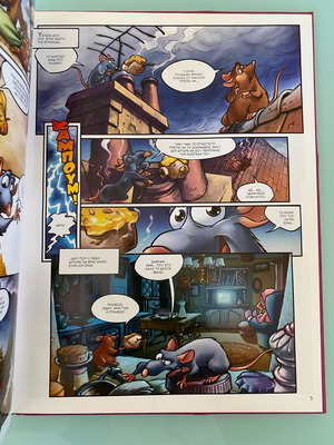 Ratatouille Disney Pixar new comic book