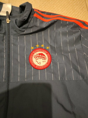 jacket Adidas Ολυμπιακός XL αντιανεμικο
