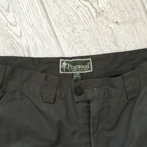 Pinewood men's hiking trousers used, UK 32, colorful