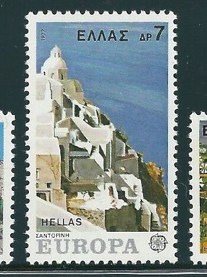 Greece 1977 Europa CEPT complete stamp set MNH