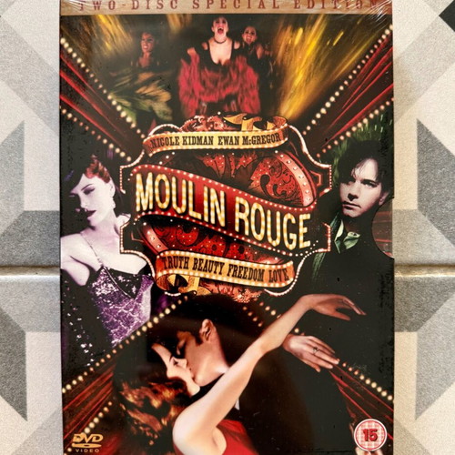 Moulin Rouge DVD special two-disc edition new, romantic