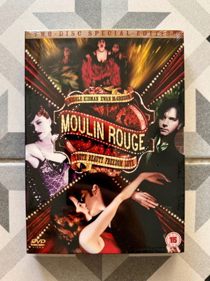 Moulin Rouge DVD special two-disc edition new, romantic