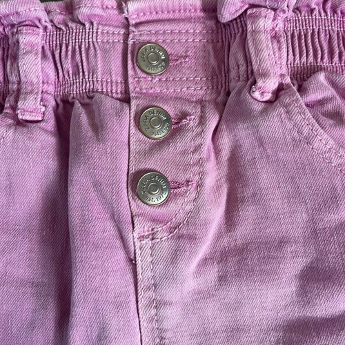 Zara kids denim skirt like new, purple, size 4-5