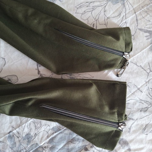 Women's green pants, size M / 38 / 10