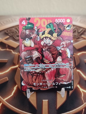 One Piece Card Game P-159 Monkey D. Luffy промо Elbaf