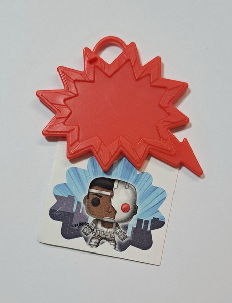 DC comics Kinder Joy Funko pop mini figure - Cyborg